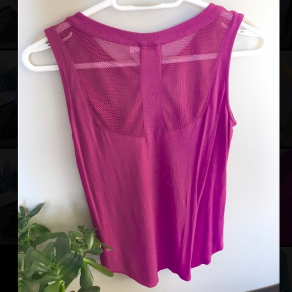 Pink Mesh Blouse - Picture 4 of 6